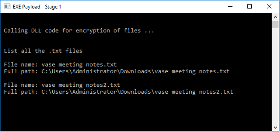 Ransomware Attack Sequence: Stage 2 DLL