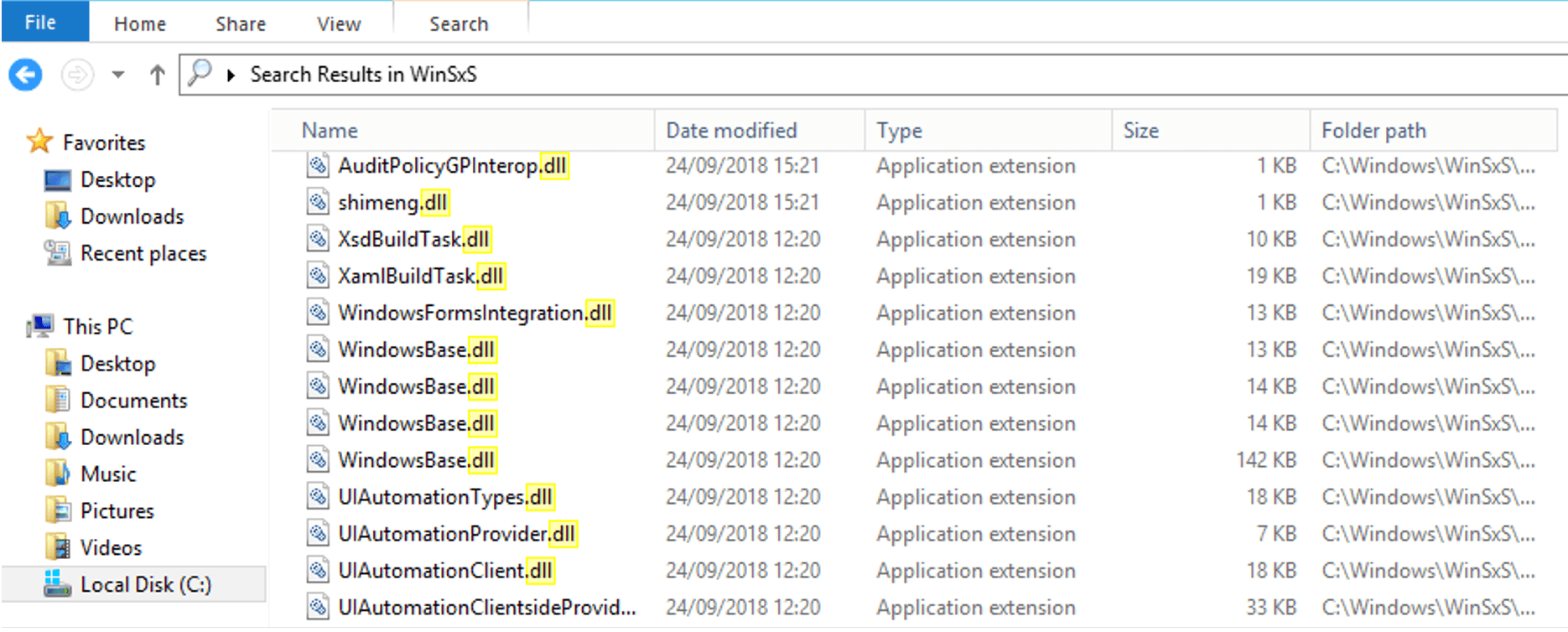 DLL files Windows