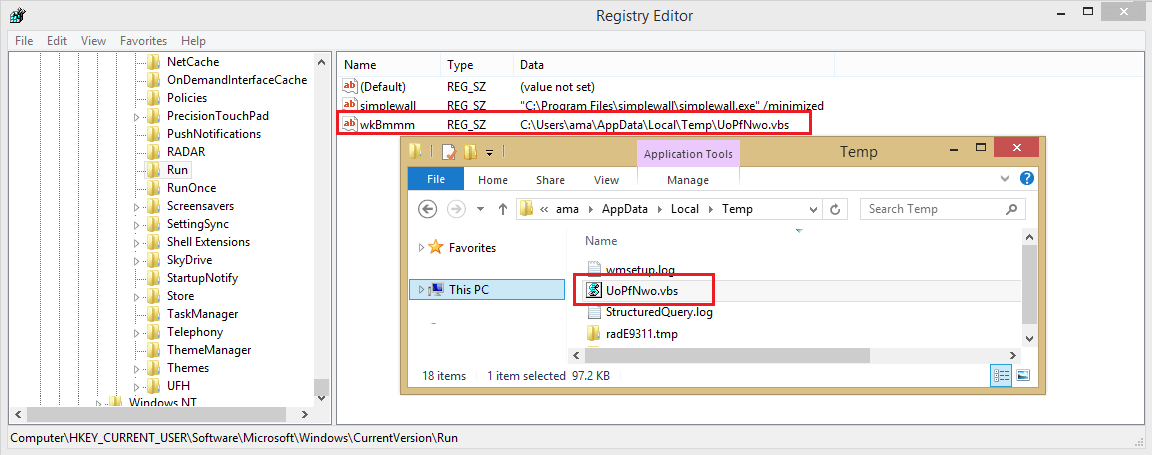 persistence registry artifacts