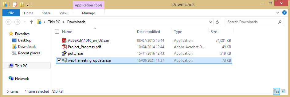 payload in downloads